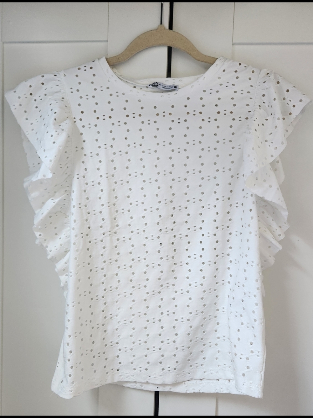 Zara Boho Blouse White